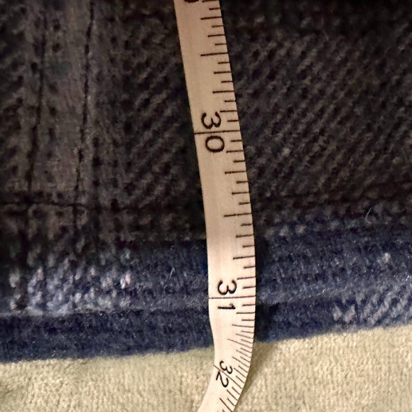 Jachs New York Men's Wool Blend Sherpa Fleece Lined Jacket Size M Blue Plaid NEW - Picture 14 of 16